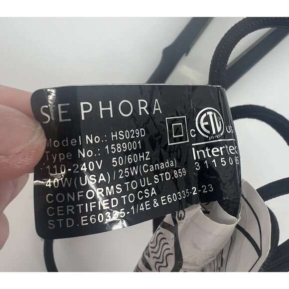Rare SEPHORA Travel Cruise 1" Straightener 110-240V 50/60Hz Power 40W HS029D EUC - Picture 3 of 10